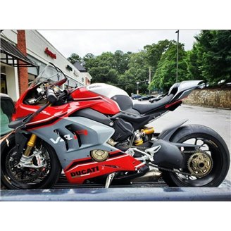 Painted street fairings in abs compatible with Ducati Panigale V4 V4S for Akrapovic exhaust 2020 -2021 - MXPCAV14043