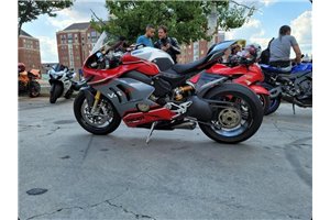 Painted street fairings in abs compatible with Ducati Panigale V4 V4S for Akrapovic exhaust 2020 -2021 - MXPCAV14043
