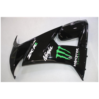 Carene stradali in abs verniciate compatibili con Kawasaki ZX10R 2008 - 2009 - MXPCAV14359