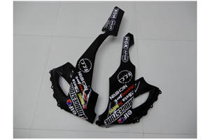 Painted street fairings in abs compatible with Kawasaki ZX10R 2008 - 2009 - MXPCAV14359