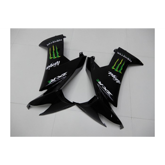 Painted street fairings in abs compatible with Kawasaki ZX10R 2008 - 2009 - MXPCAV14359