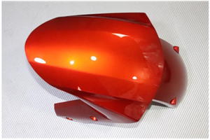 Carenage en abs pour la roue avec peinture compatible avec Kawasaki ZX10R 2008 - 2009 - MXPCAV14360