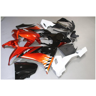 Carene stradali in abs verniciate compatibili con Kawasaki ZX10R 2008 - 2009 - MXPCAV14360