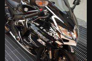 Lackierte Straße Verkleidung auf ABS kompatibel mit Suzuki Gsxr 600/750 2006 - 2007 - MXPCAV2170