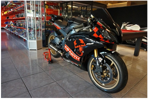 Lackierte Straße Verkleidung auf ABS kompatibel mit Yamaha R6 2008 - 2016 - MXPCAV14365