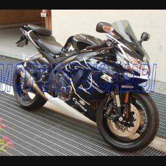 Lackierte Straße Verkleidung auf ABS kompatibel mit Suzuki Gsxr 600/750 2006 - 2007 - MXPCAV2170