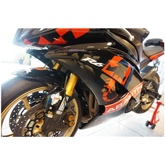 Painted street fairings in abs compatible with Yamaha R6 2008 - 2016 - MXPCAV14365
