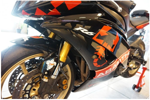 Painted street fairings in abs compatible with Yamaha R6 2008 - 2016 - MXPCAV14365