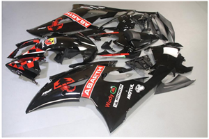 Lackierte Straße Verkleidung auf ABS kompatibel mit Yamaha R6 2008 - 2016 - MXPCAV14365