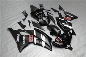 Painted street fairings in abs compatible with Yamaha R6 2008 - 2016 - MXPCAV14365