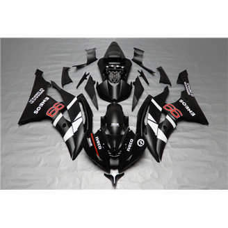Painted street fairings in abs compatible with Yamaha R6 2008 - 2016 - MXPCAV14365