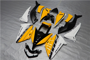 Carenage en abs pour la roue avec peinture compatible avec Yamaha T Max 530 2015 - 2016 - MXPCYT13152