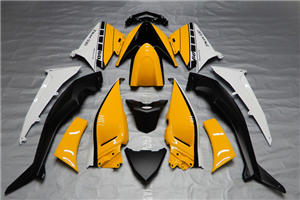 Painted street fairings in abs compatible with Yamaha T Max 530 2015 - 2016 - MXPCYT13152