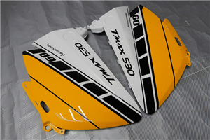 Painted street fairings in abs compatible with Yamaha T Max 530 2015 - 2016 - MXPCYT13152