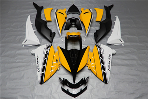 Painted street fairings in abs compatible with Yamaha T Max 530 2015 - 2016 - MXPCYT13152