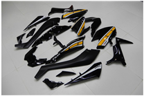 Carene stradali in abs verniciate compatibili con Yamaha T Max 530 2017 - 2019 - MXPCYT14379 2