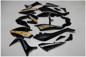 Carene stradali in abs verniciate compatibili con Yamaha T Max 530 2017 - 2019 - MXPCYT14379