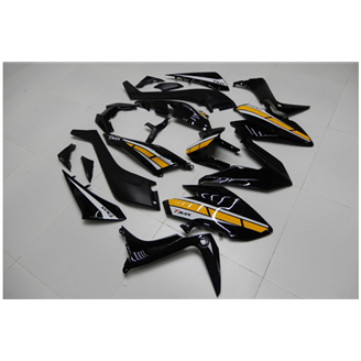 Carenage en abs pour la roue avec peinture compatible avec Yamaha T Max 530 2017 - 2019 - MXPCYT14379