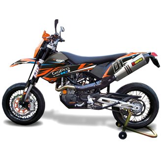 Kit adesivi compatibile con per KTM 690 SMC 2008-2011 - MXPKAD14397