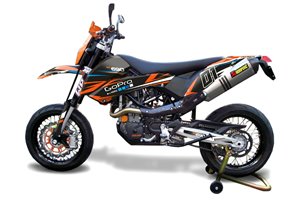 Kit adesivi compatibile con per KTM 690 SMC 2008-2011 - MXPKAD14397