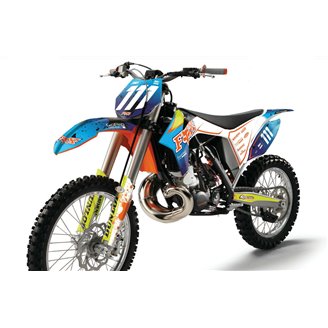 Kit adesivi compatibile con per KTM SX 125 200 250 300 350 450 2013 2016 - MXPKAD14399