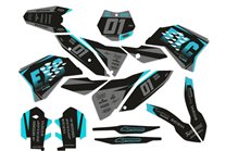 Kit de pegatinas compatible con per KTM SX 125 200 250 300 350 450 2007 2010 - MXPKAD14405