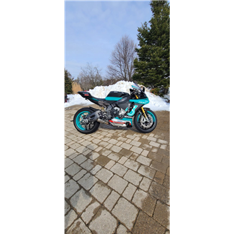 Painted street fairings in abs compatible with Yamaha R1 2015 - 2019 - MXPCAV13146