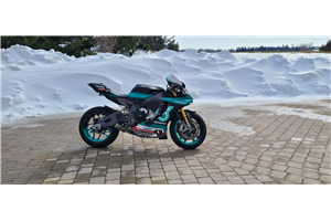 Painted street fairings in abs compatible with Yamaha R1 2015 - 2019 - MXPCAV13146