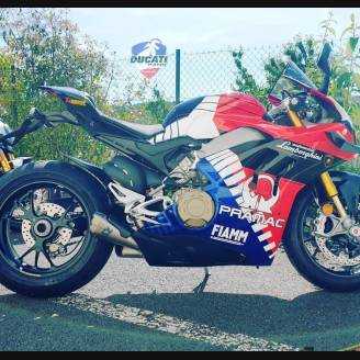 Lackierte Rennverkleidung Ducati Panigale V4 V4S 2020 - 2021 - MXPCRV13159