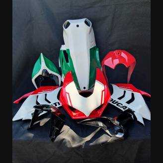 Lackierte Rennverkleidung Ducati Panigale V4 V4S 2020 - MXPCRV12612