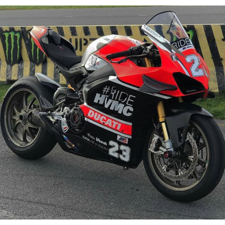 Lackierte Rennverkleidung Ducati Panigale V4 V4S 2020 - MXPCRV12677