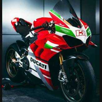 Carenage Racing Peint Ducati Panigale V4 V4S 2020 Matt Fluo - MXPCRV12690