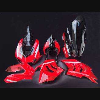 Lackierte Rennverkleidung Ducati Panigale V4 V4S 2020 - 2021 - MXPCRV12621