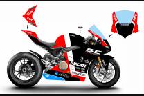 Carene Racing Verniciate Ducati Panigale V4 V4S 2020 - 2021 - MXPCRV12842
