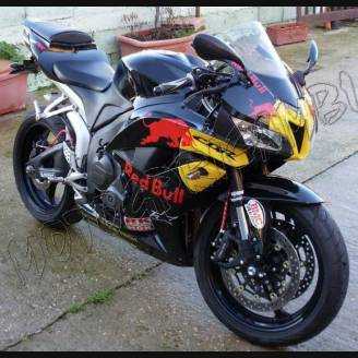 Lackierte Straße Verkleidung auf ABS kompatibel mit Honda CBR 600 RR 2009 - 2012 - MXPCAV2237