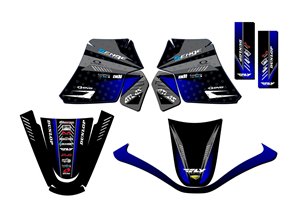 Aufkleber Satz kompatibel mit per YAMAHA PW 50 1996 - 2018 - MXPKAD14505