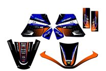 Kit Autocollants compatible avec per YAMAHA PW 50 1996 - 2018 - MXPKAD14507 2