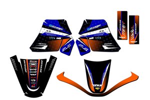 Aufkleber Satz kompatibel mit per YAMAHA PW 50 1996 - 2018 - MXPKAD14507
