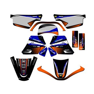Aufkleber Satz kompatibel mit per YAMAHA PW 50 1996 - 2018 - MXPKAD14507