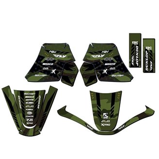 Aufkleber Satz kompatibel mit per YAMAHA PW 50 1996 - 2018 - MXPKAD14508