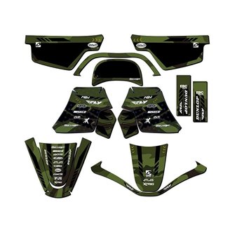 Aufkleber Satz kompatibel mit per YAMAHA PW 50 1996 - 2018 - MXPKAD14508