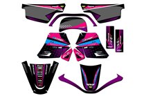 Kit Autocollants compatible avec per YAMAHA PW 50 1996 - 2018 - MXPKAD14509