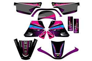 Aufkleber Satz kompatibel mit per YAMAHA PW 50 1996 - 2018 - MXPKAD14509