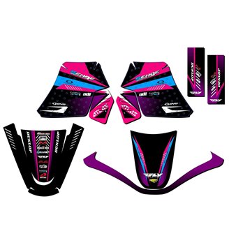 Kit Autocollants compatible avec per YAMAHA PW 50 1996 - 2018 - MXPKAD14509