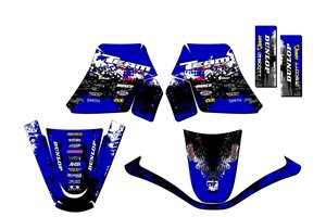 Aufkleber Satz kompatibel mit per YAMAHA PW 50 1996 - 2018 - MXPKAD14511