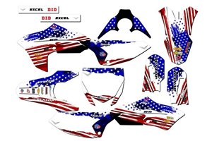 Kit Autocollants compatible avec per YAMAHA YZ 65 2018 - 2022 - MXPKAD14517