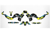 Kit Autocollants compatible avec per YAMAHA T700 2020 - 2021 - MXPKAD13284