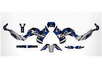 Kit adesivi compatibile con per Yamaha T700 2020 - 2021 - MXPKAD14520