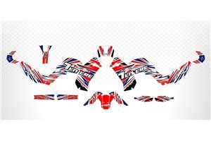Sticker set compatible with per YAMAHA T700 2020 - 2021 - MXPKAD14522