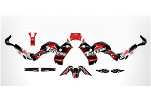 Kit Autocollants compatible avec per YAMAHA T700 2020 - 2021 - MXPKAD14524